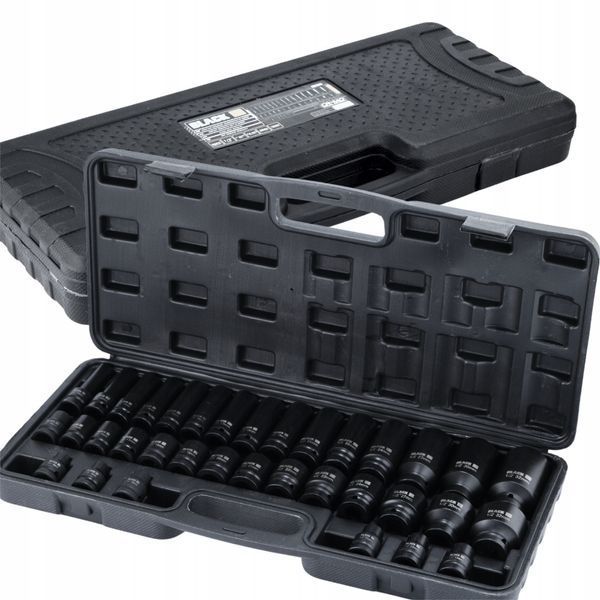 Набор ударных торцевых головок 1/2" 8-32 мм 35 шт Back Tools B13311