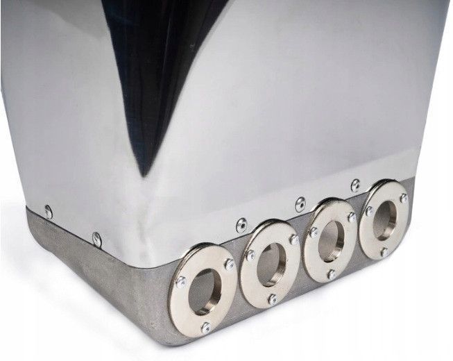 Хопер ківш 4л для штукатурки + 8 насадок Silver S10523