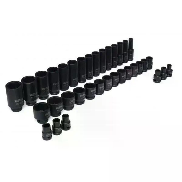 Набір торцевих ударних головок 1/2" (8-32 мм) 35 шт. Silver S11663