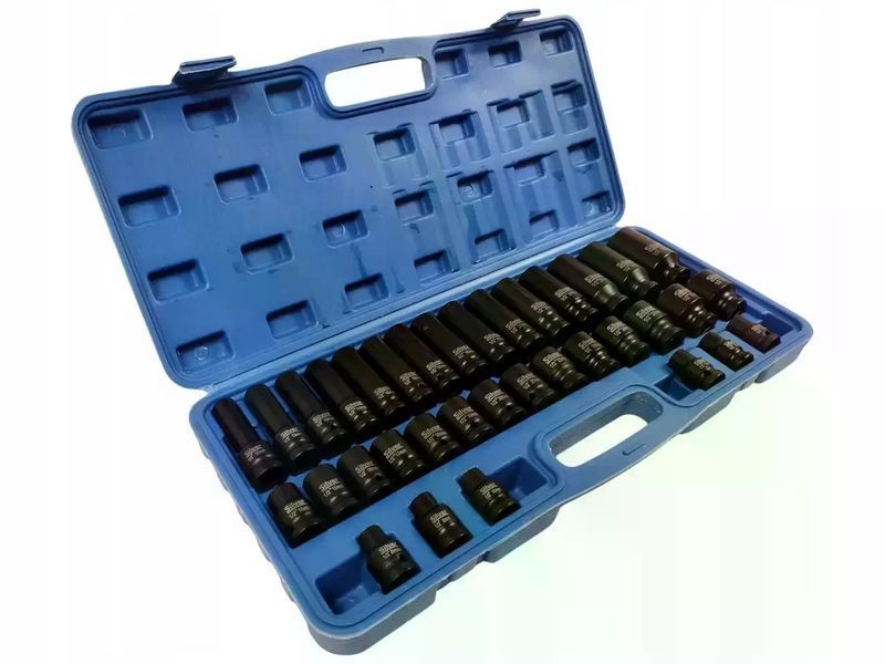 Набір торцевих ударних головок 1/2" (8-32 мм) 35 шт. Silver S11663