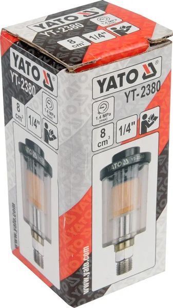 Фільтр-сепаратор води пневматичний YATO YT-2380 Польща
