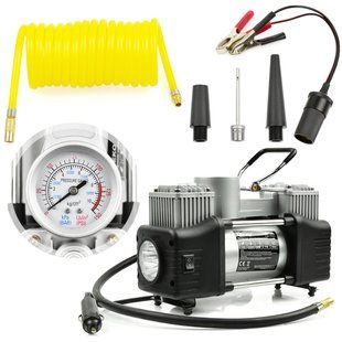 Компрессор автомобильный 12V 250W Geko G01265