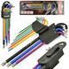 Професійні ключі Torx Tvardy T00123 зі сталі S2