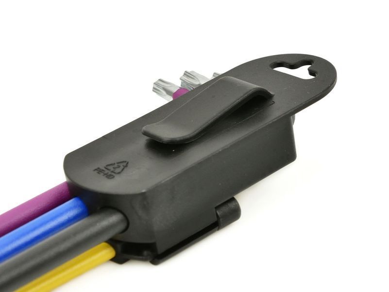 Професійні ключі Torx Tvardy T00123 зі сталі S2