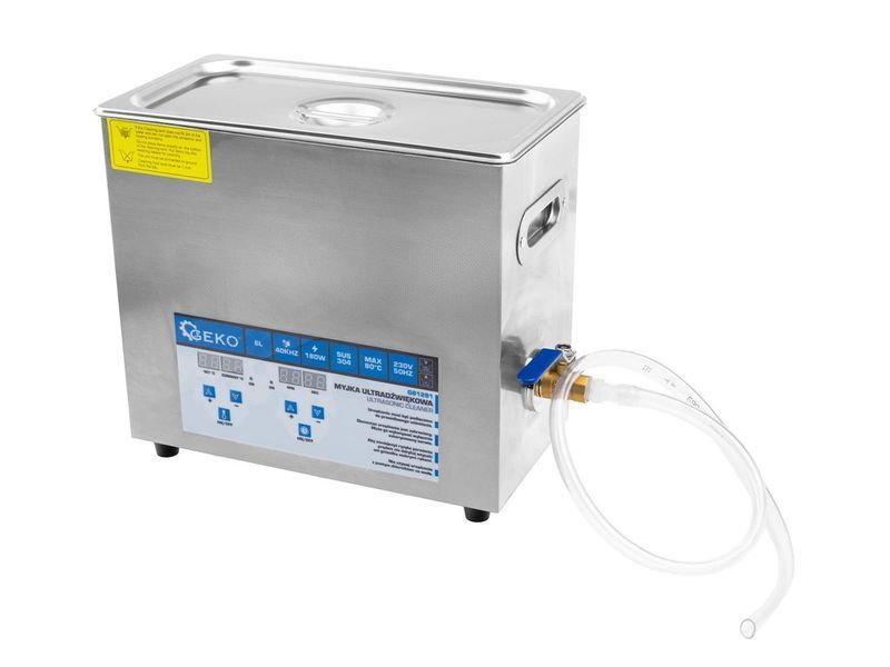 Ультразвуковая ванна 120W 6л с подогревом и таймером G81291
