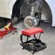 Стул автослесаря ​​подкатной с полкой для инструмента 136 кг Vorfal V07726