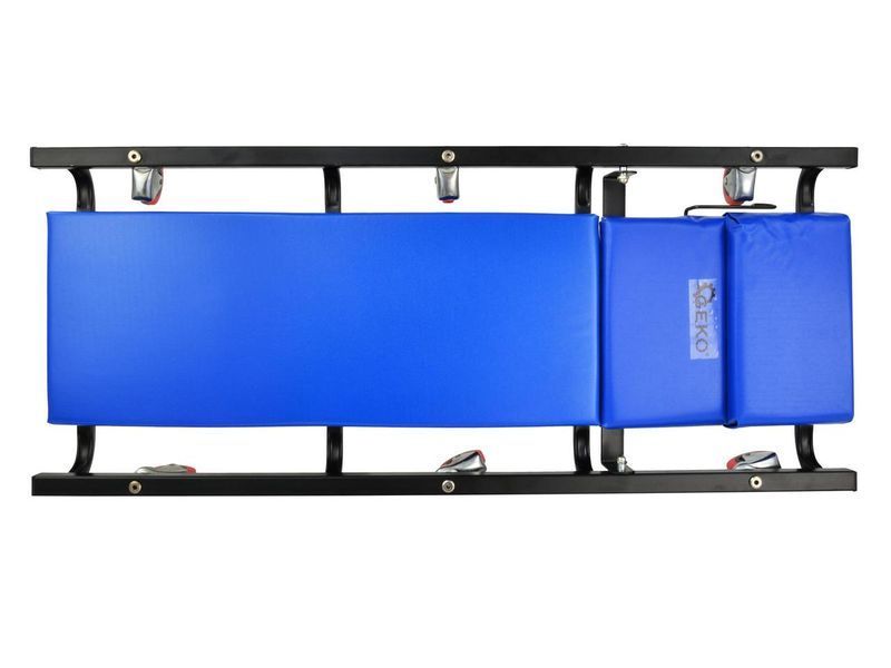 Лежак сервисный 40" (100см) с регулируемой спинкой GEKO G02097